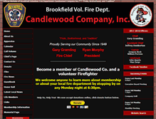 Tablet Screenshot of candlewoodfire.com